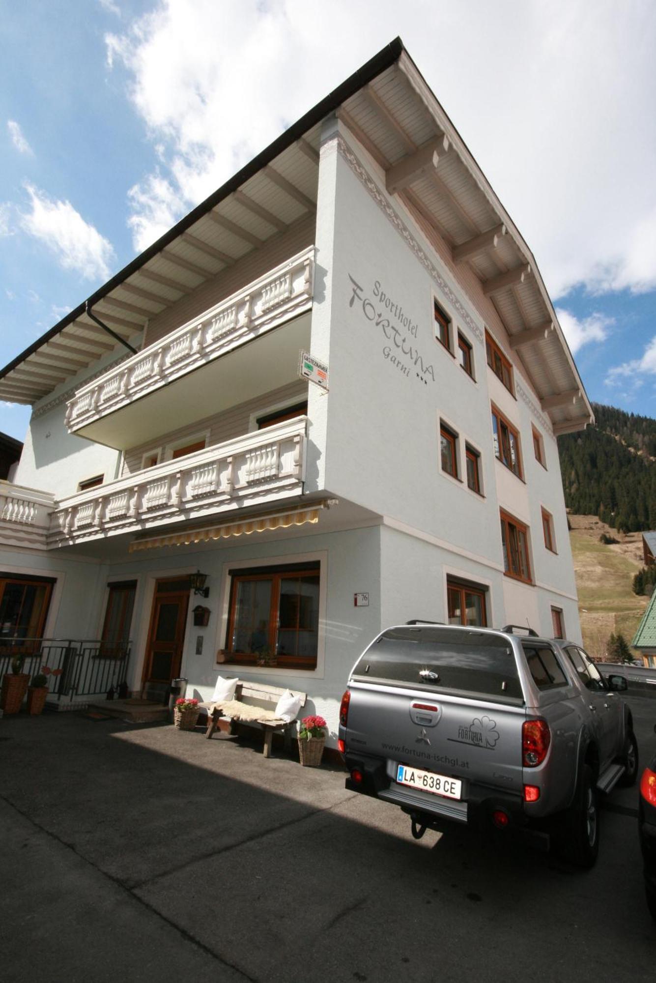 Fortuna Apart Hotel B&B Ischgl Buitenkant foto